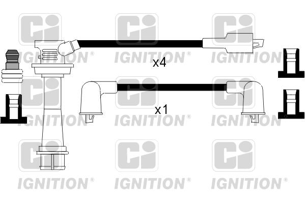 QUINTON HAZELL Sytytysjohtosarja XC877